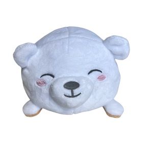 Reversible Plushie Bear Stuffed Animal Reversible Mood Plush Double-Sided